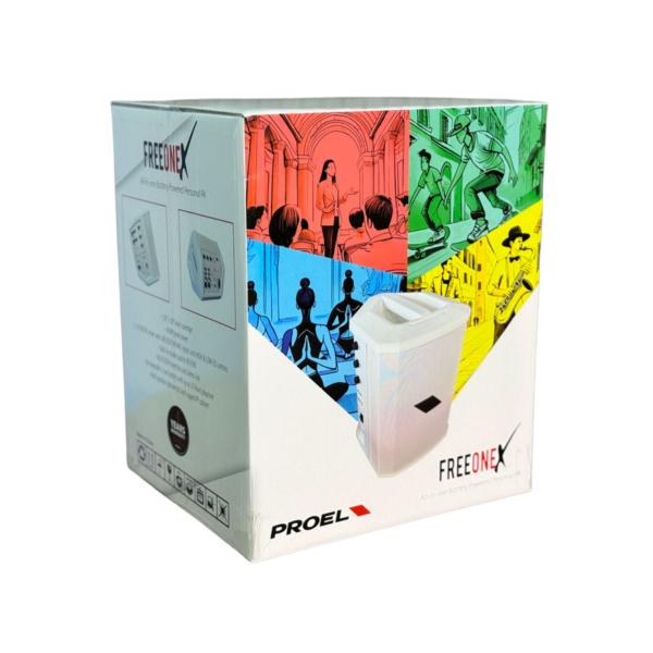 Loa Di Động PROEL FreeOneX (Trắng) Độc Quyền