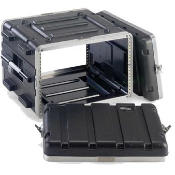 Tủ thiết bị ABS 6U bảo vệ thiết bị âm thanh