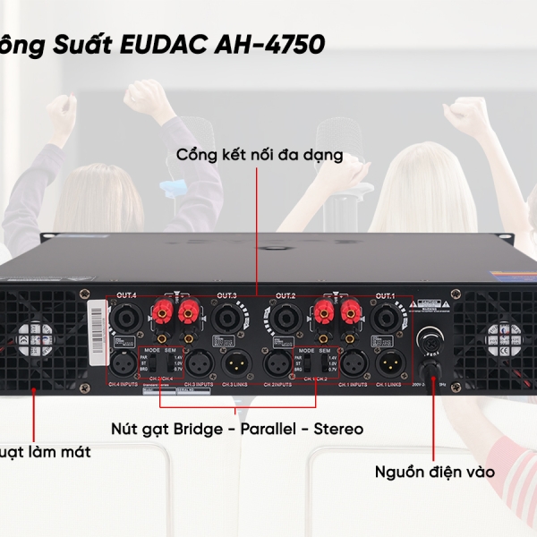 Cục Đẩy Công Suất EUDAC AH-4750