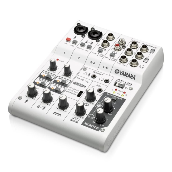 Mixer livestream YAMAHA AG06MK2